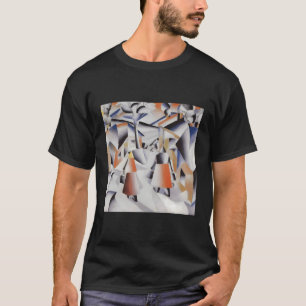 Morning In The Village After Snowstorm By Kazimir T-Shirt