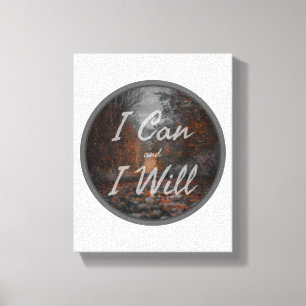 morning inspirational quotes for self love canvas print