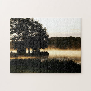 Morning Lake Scene 11x14 252pc jpcna Jigsaw Puzzle