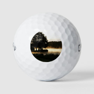 Morning Lake Scene cwb gbm Golf Balls