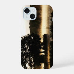 Morning Lake Scene iphcnm iPhone 15 Case