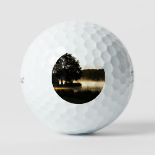 Morning Lake Scene tpv1 gbcnm Golf Balls