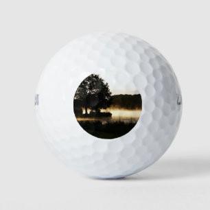 Morning Lake Scene wu gbcna Golf Balls