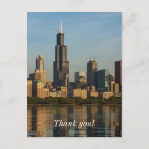 Morning Light At Willis Thank You Postcard