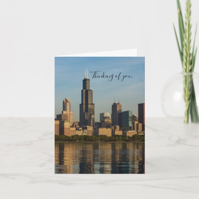 Morning Light At Willis Thinking Of You Card (Front)