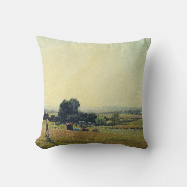 Morning Light by Elioth Gruner Cushion (Front)