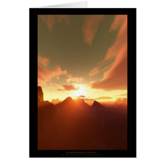 Morning Light (card)