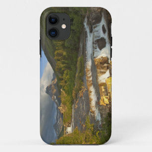 Morning light greets Swiftcurrent Falls in the iPhone 11 Case