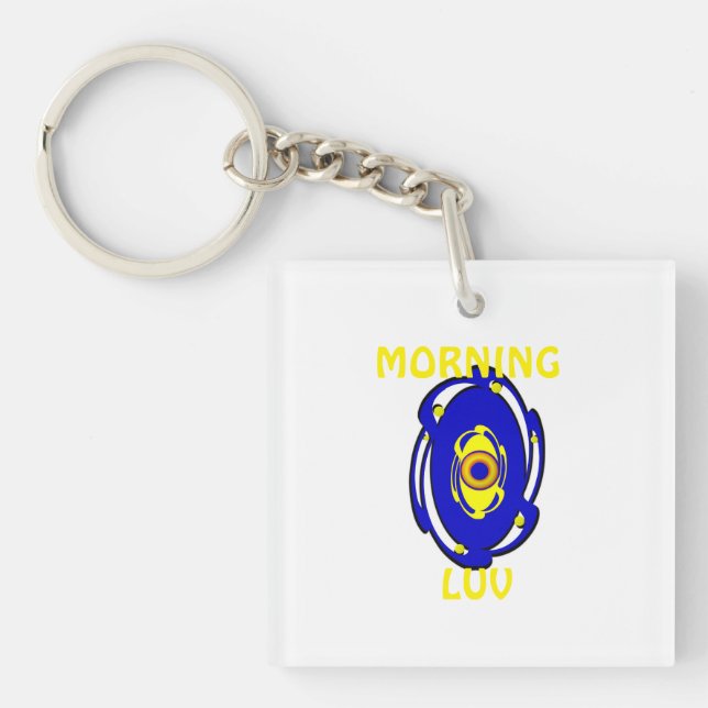 Morning Luv Key Ring (Front)