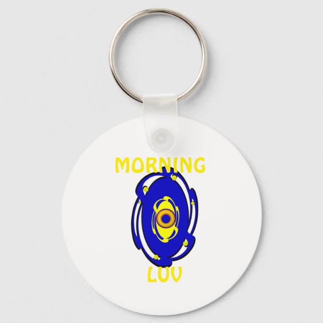 Morning Luv Key Ring (Front)