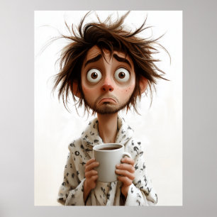 Morning Madness: Coffee First, Questions Later Poster