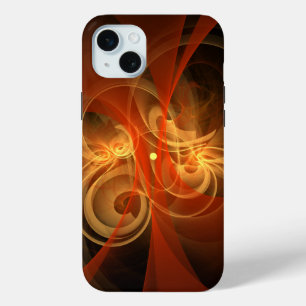 Morning Magic Abstract Art iPhone 15 Mini Case