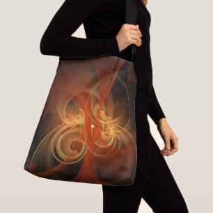 Morning Magic Abstract Art Cross Body Crossbody Bag