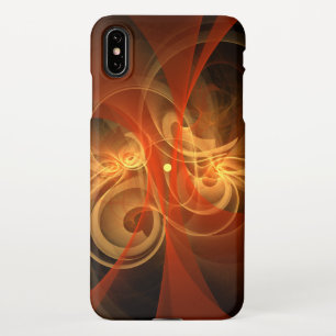 Morning Magic Abstract Art Glossy iPhone Case