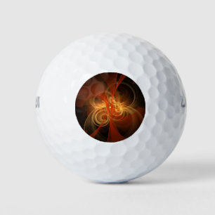 Morning Magic Abstract Art Golf Balls