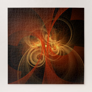 Morning Magic Abstract Art Jigsaw Puzzle