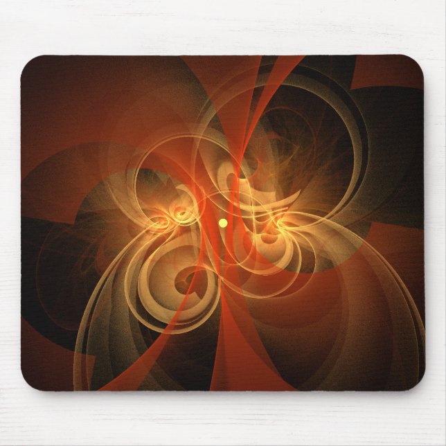 Morning Magic Abstract Art Mousepad (Front)
