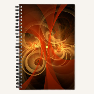 Morning Magic Abstract Art Notebook