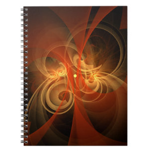 Morning Magic Abstract Art Notebook