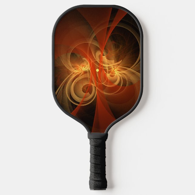 Morning Magic Abstract Art Pickleball Paddle (Front)