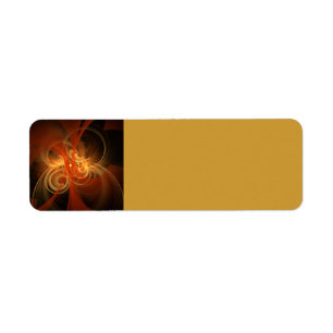 Morning Magic Abstract Art Return Address Label