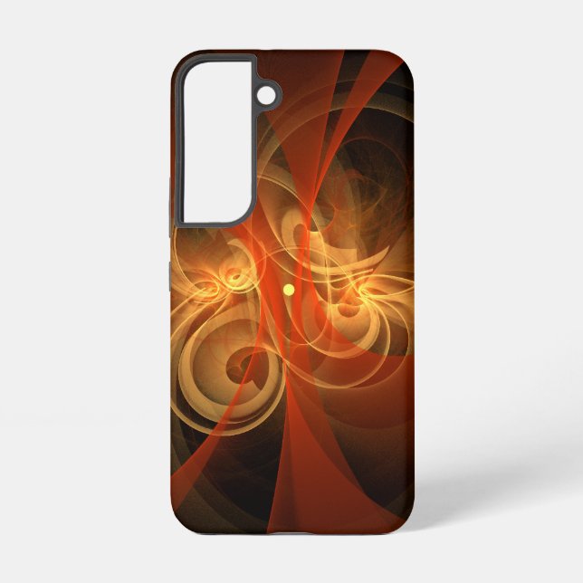 Morning Magic Abstract Art Samsung Galaxy S22 Case (Back)