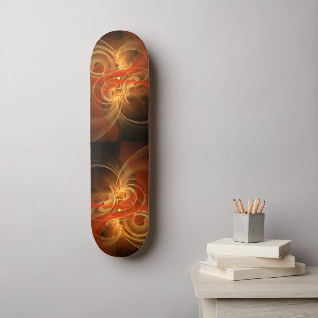 Morning Magic Abstract Art Skateboard (Wall Art)