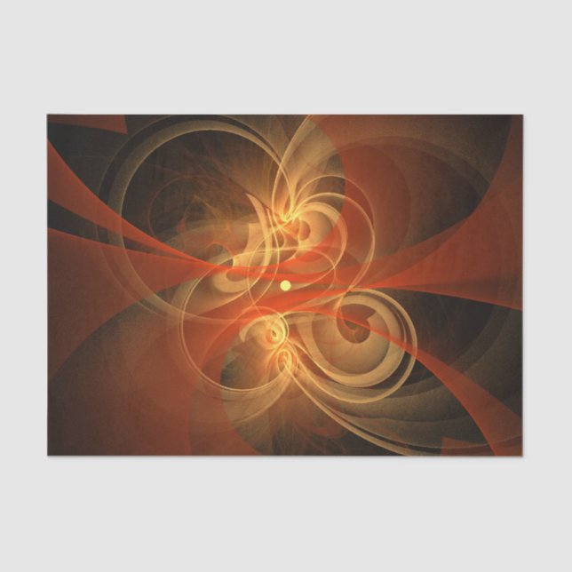 Morning Magic Abstract Art Tissue Paper (Front)