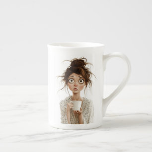 Morning Mayhem Bone China Mug