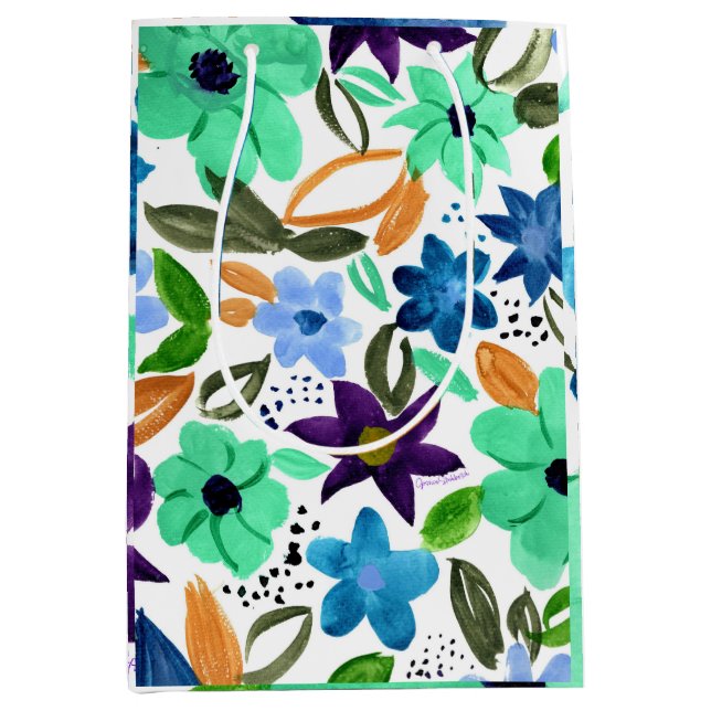 Morning Mint medium gift bag (Front)