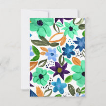 Morning Mint thank you / note card