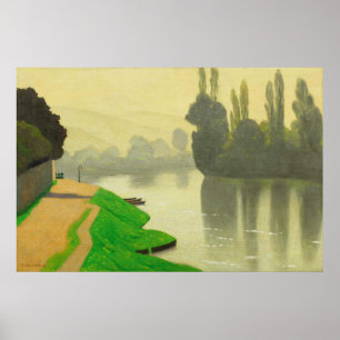 Morning Mist at Andelys - Felix Vallotton Poster