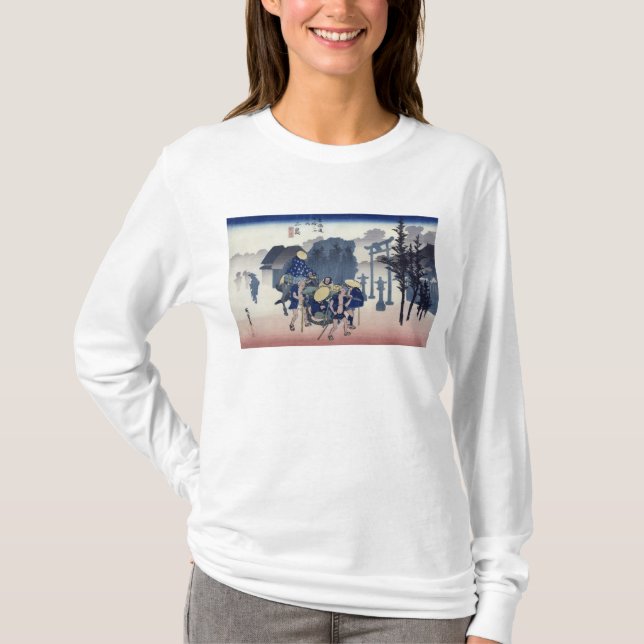 Morning Mist at Mishima T-Shirt (Front)