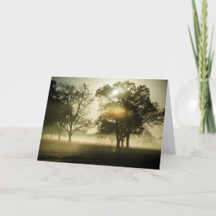 Morning Mist Card