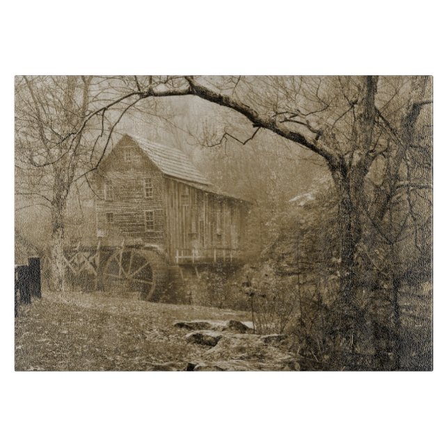 Morning Mist Cutting Board (Front)