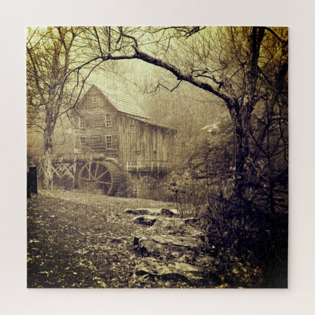 Morning Mist  Jigsaw Puzzle (Vertical)
