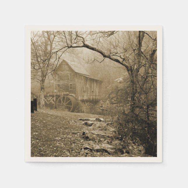 Morning Mist Napkin (Front)