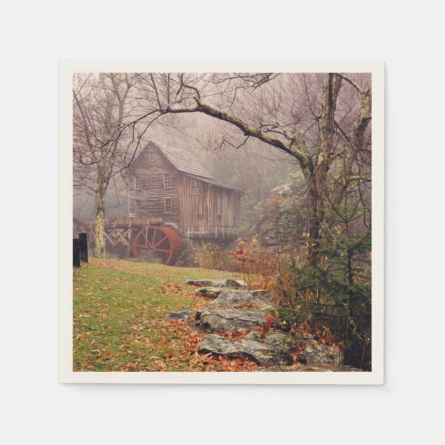 Morning Mist Napkin (Front)
