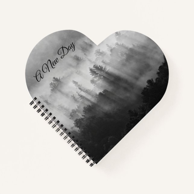 Morning Mist on the Mountain - Notebook (Front)