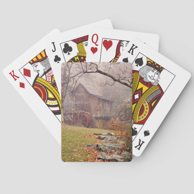 Morning Mist Playing Cards (Back)