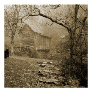Morning Mist Poster