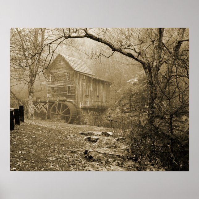 Morning Mist Poster (Front)