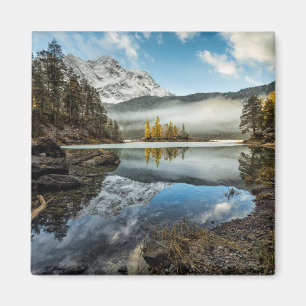 Morning Mood Lake Eibsee Magnet