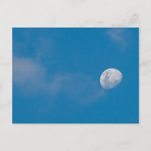 Morning Moon Zambia, Africa Postcard