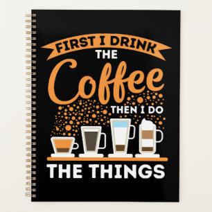 Morning Motivation Boost - Coffee Lover Mantra Planner