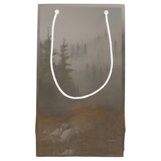 "Morning Mountain" Small Gift Bag (Front)