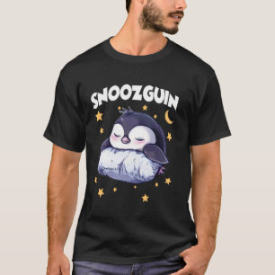 Morning muffle penguin t - funny nightgown for sle T-Shirt