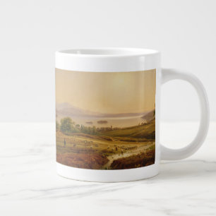 Morning on Lago Maggiore Large Coffee Mug
