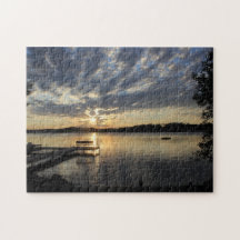 Morning on Round Lake Puzzle