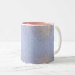 Morning on the Seine near Giverny by Claude Monet Two-Tone Coffee Mug